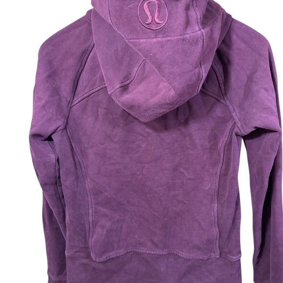 lululemon Heathered Bordeaux Drama Scuba Hoodie III - Picture 8 of 13